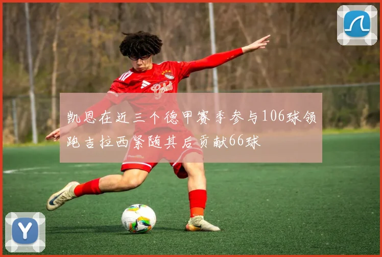 凯恩在近三个德甲赛季参与106球领跑吉拉西紧随其后贡献66球